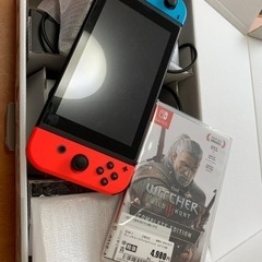 Nintendo Switch本体完品　ソフト付き　値下げ不可