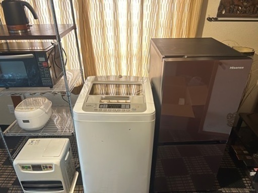 一人暮らし家電1式