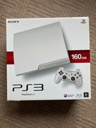 プレイステーション3 プレステ3 PS3 CECH-3000A 160G ホワイト