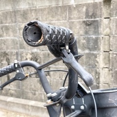 16インチ 男の子用 自転車 補助輪付き 破損有りの画像