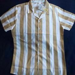 メンズサマーストライプシャツ新品(M)の画像