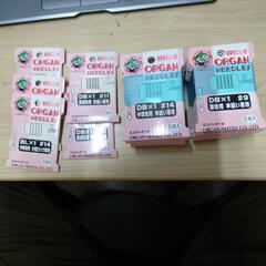 値下げ　オルガンミシン針 職業用35枚セット