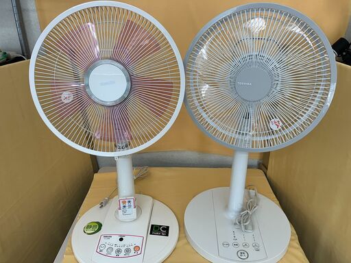 扇風機　TOSHIBA　2015年製　YAMAZAN　2015年製　2台セット