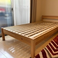 無印良品　パイン材ベッド