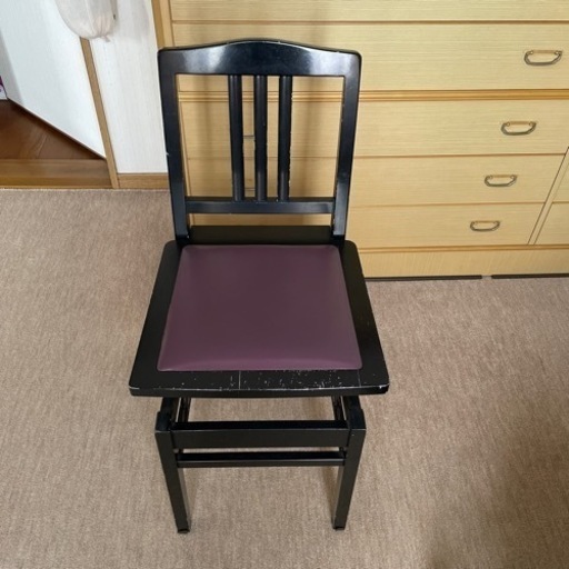 （取引完了）ピアノ椅子　中古