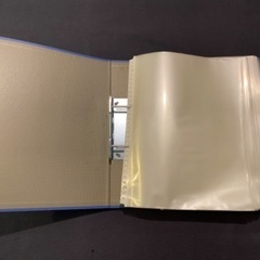 無料　ファイル　KING  透明ファイル付　11㎝幅の画像