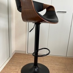 ハイチェア　ブラックの画像