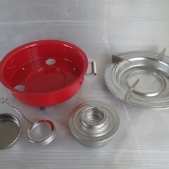 未使用品 インテリアコンロ 昭和商品 キャンプ アルペット丸型 都精機 アルコールストーブ アルコールコンロ　　　　の画像