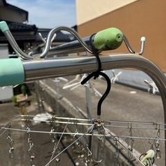 屋外用ステンレス物干台と物干竿セット　おまけ付きの画像
