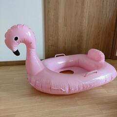 フラミンゴ浮き輪①　幼児用