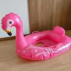 フラミンゴ浮き輪②　幼児用