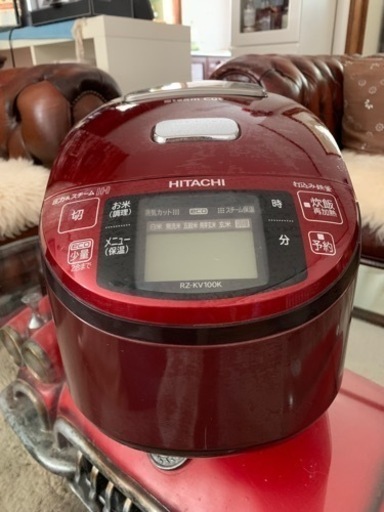 【受け渡し者決定】HITACHI スチームカットIH炊飯器