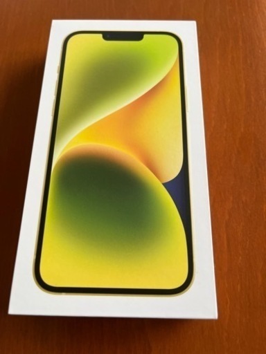 【掲載終了】未開封　未使用　iPhone14 Plus128GB SIMフリー　新色イエロー