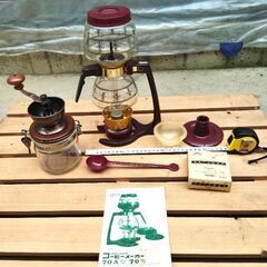 中古品　昭和レトロ　 ハリオ コーヒーメーカー　70A型　(取りに来ていただける方)の画像