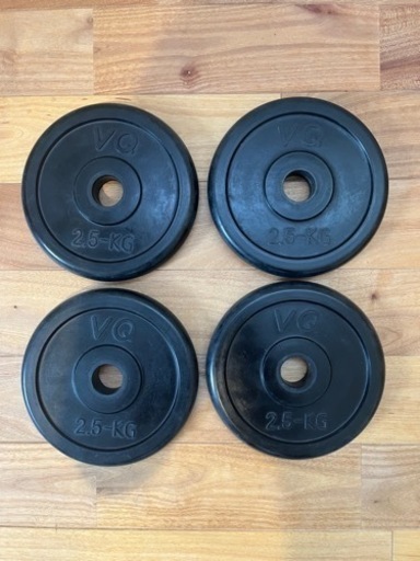 ラバープレート(5kg×4、2.5kg×4) バラ売り可能