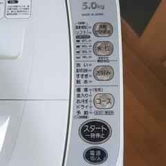 洗濯機5kg SANYO ASW-EG50Aの画像