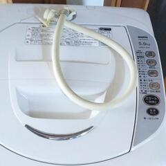 洗濯機5kg SANYO ASW-EG50Aの画像