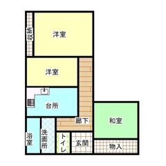 JR湯本駅／駐車場2台／ペット飼育可／平屋戸建て - いわき市