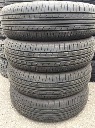 バリ溝 155/65R14 ヨコハマ 4本セット