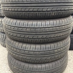 バリ溝 155/65R14 ヨコハマ 4本セット