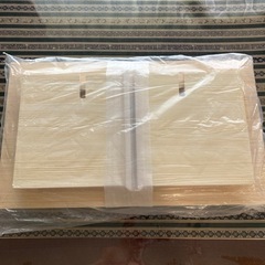 経机 白木お供え台　折り畳み　新品未使用