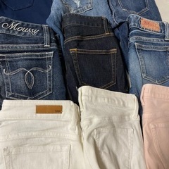 決まりました　moussy 他レディースジーンズ
