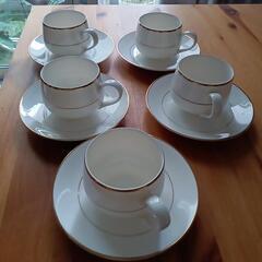 コーヒーカップ＆ソーサーの画像