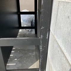 VADHOLMA ヴァドホルマ アイランドキッチン, ブラック/オーク,の画像