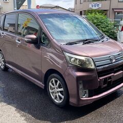 分割可！　車検７年６月　MOVEカスタム　ナビ　ETC　の画像