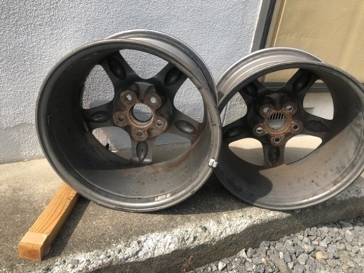 R32 BNR32 GT-R 純正ホイール 2本 ガリ無し