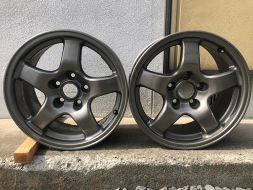 R32 BNR32 GT-R 純正ホイール 2本 ガリ無し
