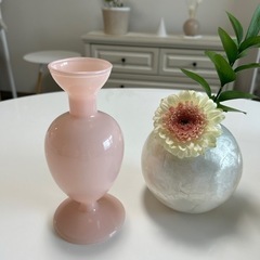 Francfranc フラワーベース　colorピンク