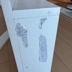 無料　すのこベッドフレーム　セミダブル　ホワイトの画像