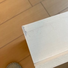 無料　すのこベッドフレーム　セミダブル　ホワイトの画像