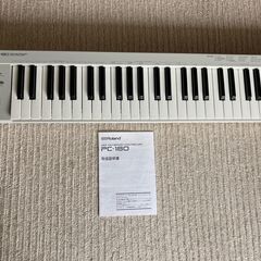 Roland MIDI音源 SC-88VL と キーボード PC-180 のセットの画像