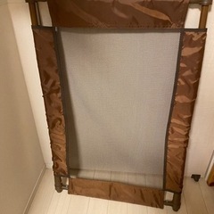 西松屋　ベビーフェンス　Smartangel シンプルフェンス　Sサイズ　ブラウンの画像
