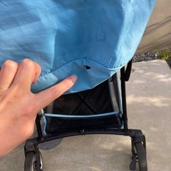 B型　ベビーカー　ピジョン　星柄の画像