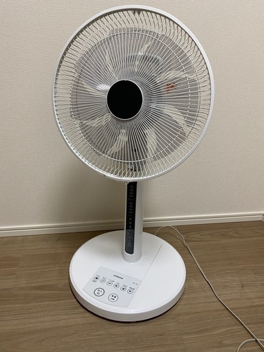 日立 扇風機 白