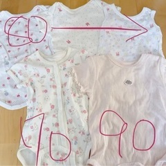 ベビー服セットの画像