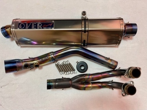 【中古】TMAX530 SJ12J用　オーバーレーシング　TT-Formula フルチタン