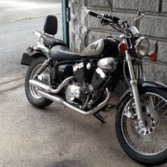 ナビ付ビラーゴ250車庫保管