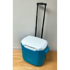 【美品】 コールマン(Coleman) クーラーボックス ホイールクーラー 28QT 約26L キャスター付きの画像
