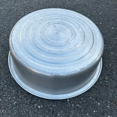 【お取引終了】金属製タライの画像