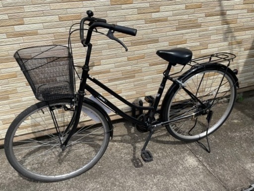 中古自転車  ノーマルライト変速なし 26インチ 軽整備済み 安い 防犯登録 町田市 麻生区 神奈川 001YK