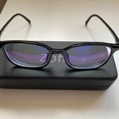 zoff メガネ　度入り　ケース付の画像