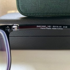 zoff メガネ　度入り　ケース付の画像