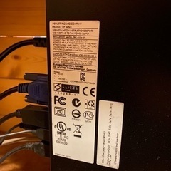 HPデスクトップパソコン モニター2台 Windows10の画像