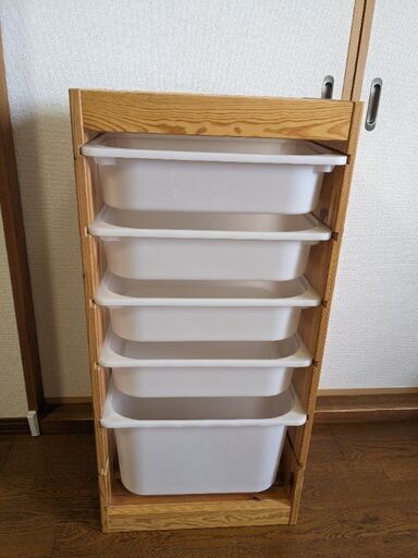 受渡予定者決まりました。IKEA　トロファスト　収納　棚　ボックス　家具
