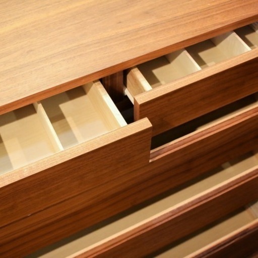 【売約済】無印　MUJI 無印良品　ウォールナット　ウォルナット　木製　チェスト　収納　リビング　衣類　サイドボード　