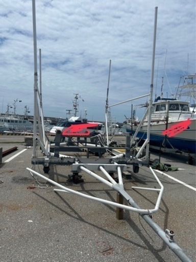 トレーラー　船台